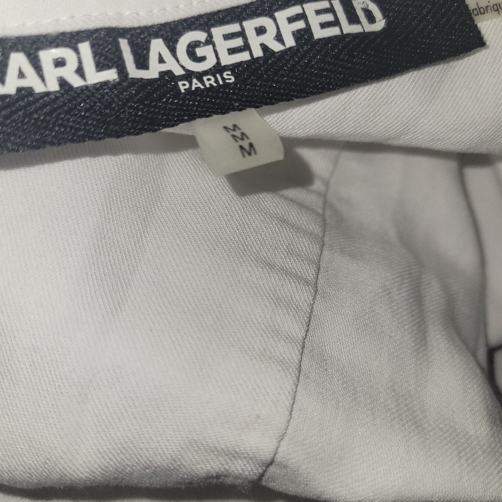 Karl Lagerfeld Classic White Apparel - Picture 5 of 16